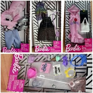 Barbie clothes and accessories